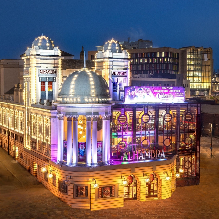 The Alhambra Theatre in Bradford