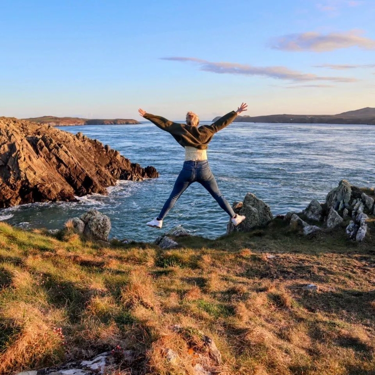 Rocky Cliffside in Pembrokeshire
