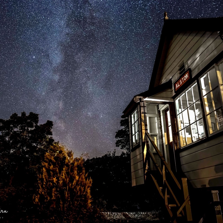 The night sky over the North Pennines