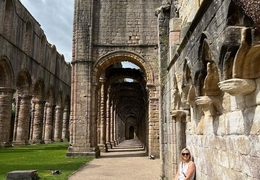 Studley Royal Park con le rovine di Fountain Abbey