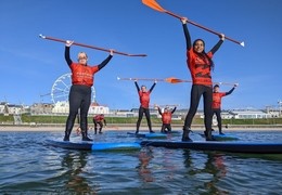 Paddleboarding in Portrush