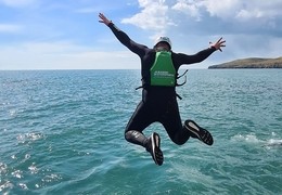 Coasteering in Dorset