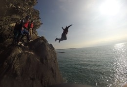 Coasteering with Snowdonia Adventures
