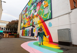 'A Cracking Day Out In Bristol' mural