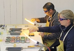 Glassblowing with Gift of Glass