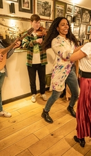 Irish Dancing and music as part of Belfast Hidden Tours 