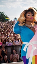 Peppermint at Bristol Pride
