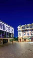 The Lyceum Theatre and the Crucible Theatre in Sheffield, part of the historic Sheffield Theatres group