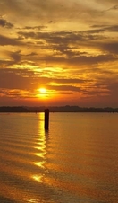 Sunset over Hickling Broad