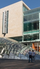 Subway entrance, St Enoch Square,Glasgow,Scotland, UK,