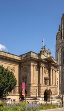 An exterior shot of the Wills Memorial Building in Bristol