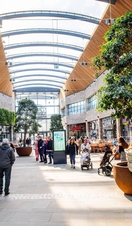 The inside of Fosse Park Shopping Centre, Leicester