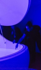 A floatation tank being prepared for a spa treatment at The Floating Spa in Birmingham