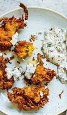 A plate of food being served at Green Rocket in Bath