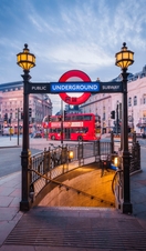 Picadilly Circus underground station