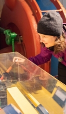 Inside the Power House at Cragside, Northumberland