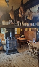 The interior of Tafarn Sinc, a traditional Welsh pub