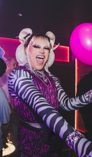 Groups of people inside a club in Brighton