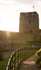 Sunset at Oxford Castle and Prison