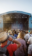 Victorious Festival in Portsmouth, a large crowd enjoying Fontaines D.C. on the Common Stage.