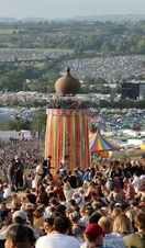 Crowd at Glastonbury Festival
