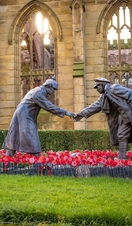 Andy Edwards; 'Christmas truce'; St Luke's Church; 'All together now'; truce; Christmas truce;