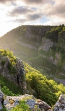 The view from Gorge Walk at Cheddar Gorge, Somerset