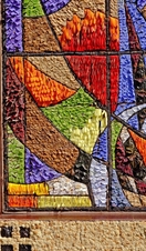 St Ann's Well dressed for the traditional Wells Dressing Festival, Buxton ,Derbyshire,UK