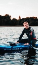 Paddleboarding on Edgbaston Reservoir