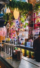 The bar interior at Union Street Bar, Belfast