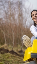 Families enjoy the Black Bull Run at Colin Glen Forest Park, Belfast 