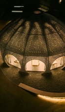 An outside view of Plas Glyn y Weddw Gallery in Wales