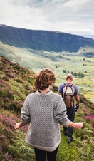 Descent into Cleadale, Isle of Eigg