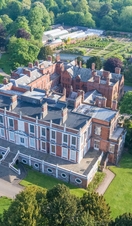 Aerial view of Croxteth Hall Country Park and Stately Home