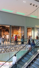 People inside a shopping centre