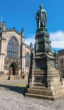 Exterior view of St Giles Cathedral