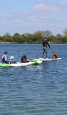 SUP at Cotswolds Water Park