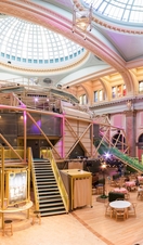 The lobby of the Royal Exchange Theatre in Manchester
