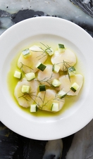 Dorys Scallop cevice, Angelas of Margate