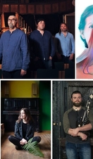 A variety of musical acts that will be performing at Cornwall Folk Festival