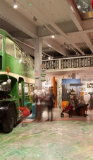 A range of exhibits inside the M Shed in Bristol