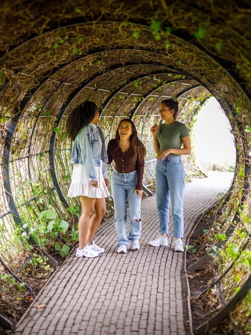 Friends inside The Poison Garden at Alnwick Gardens