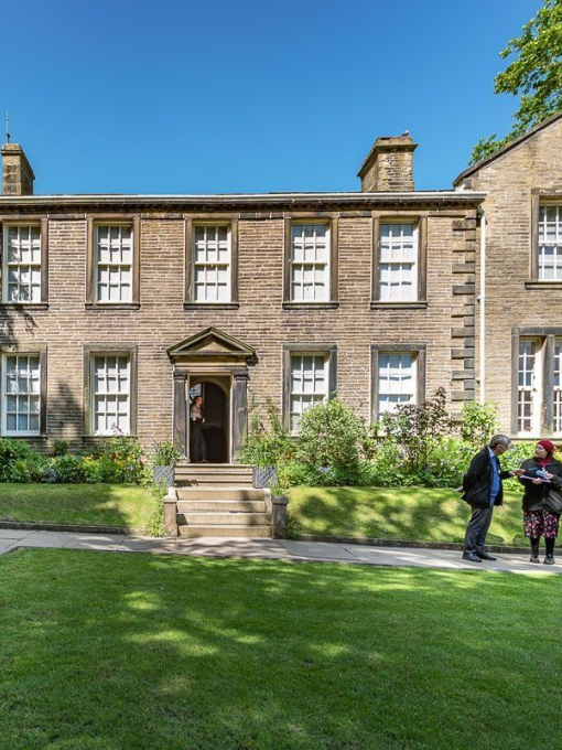 Exterior of the Bronte Parsonage Museum.