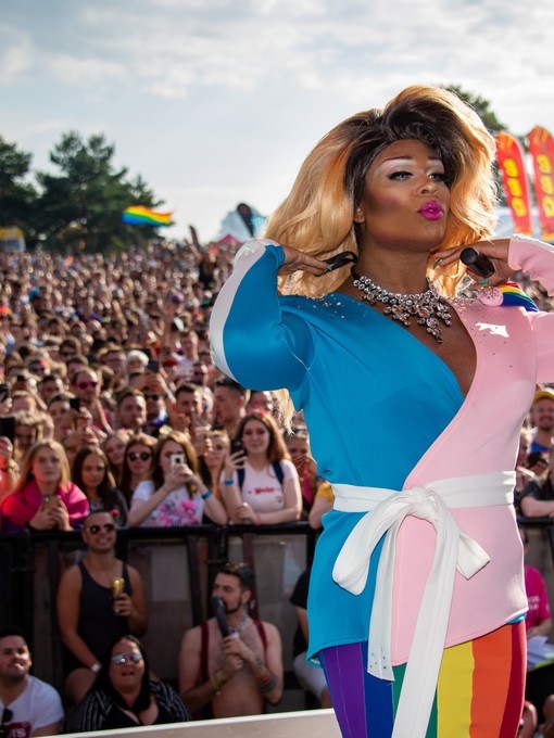 Peppermint at Bristol Pride