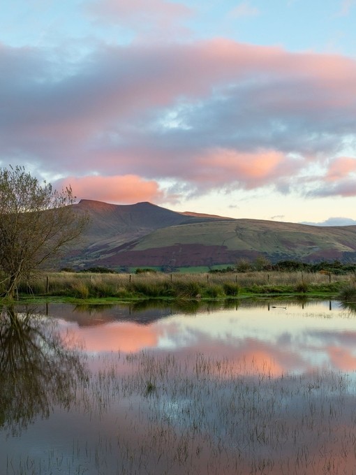 Mynydd Illtyd, near Libanus, Fforest Fawr UNESCO Global Geopark