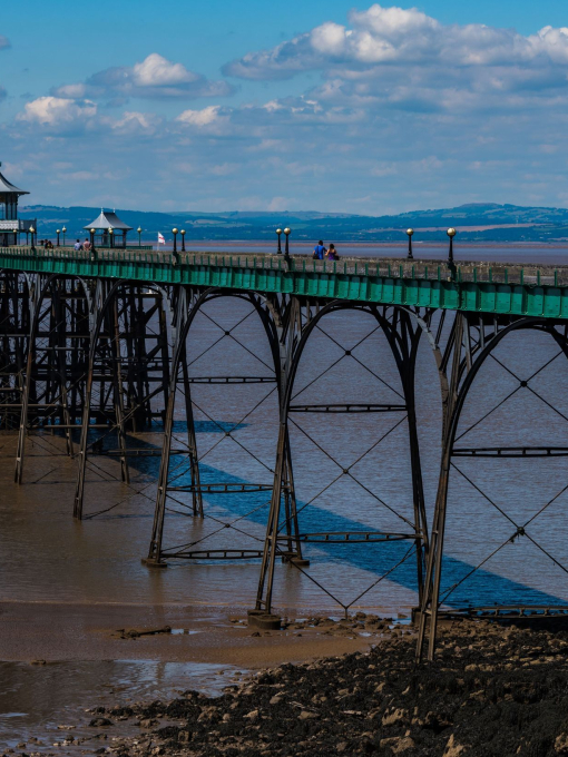 A pier over the ocean