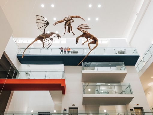 Piece of artwork in the Ulster Museum, Johnny Frazer