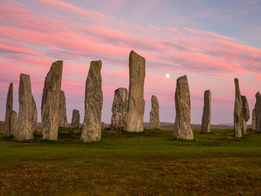 The Callanish Standing Stones on the Isle of Lewis