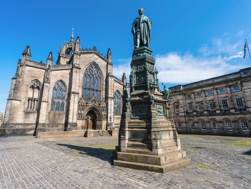 Exterior view of St Giles Cathedral