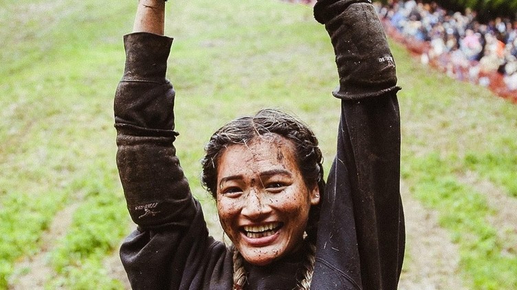 Cheese rolling in Gloucestershire